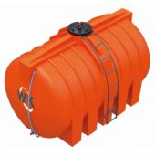 Tanques Horizontais com quebra ondas, dreno, tampa, marcador de nível, escada e registro de descarga de vários tamanhos.